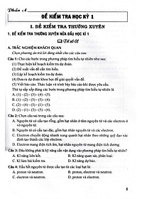 Đề Kiểm Tra Khoa Học Tự Nhiên 7 (Dùng Kèm SGK Kết Nối Tri Thức Với Cuộc Sống (HA)