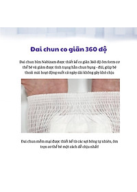 COMBO 4 Tã/Bỉm Quần Nabizam Ultra Thin Nội Địa Hàn Cao Cấp Mỏng Nhẹ Phù Hợp Cho Ban Đêm Size L Từ 8-13kg, 30 Miếng/Bịch