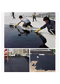 Sơn Chống Thấm TAIKO NITTON - Chống thấm vết nứt mái nhà, sàn nhà vệ sinh, máng xối, tôn, triệt để (Hiệu quả hơn khi pha với xi măng)