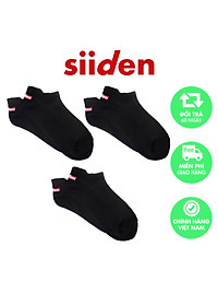 Combo 3 đôi tất cổ ngắn nam nữ (unisex) sợi modal thoáng khí khử mùi - CB3U003