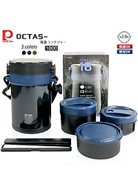 Cà men giữ nhiệt đa năng Pearl Metal Octas - Hàng nội địa Nhật Bản |#hàng nhập khẩu chính hãng|