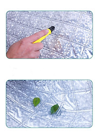 Bạt che nắng kính ô tô 3 lớp chất liệu vải Peva cách nhiệt