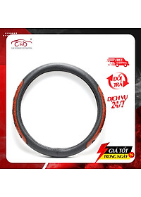 Bọc Vô Lăng CIND LP-882 Size M Màu Đen Gỗ