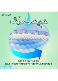 COMBO 3 Bịch tã/bỉm QUẦN Nano Bamboo sợi tre M/L/XL/XXL/XXXL (132 Miếng) tiết kiệm 120k kèm quà tặng