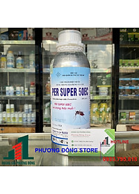 Thuốc diệt muỗi Per Super 50 EC_ chai nhôm