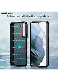 Ốp lưng chống sốc vân kim loại cho Samsung Galaxy S22 / S22 Plus / S22 Ultra hiệu Likgus (bảo vệ toàn diện, chống va đập) - hàng nhập khẩu