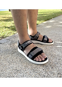 Giày Sandal Nam Nữ Unisex The BiLy Quai Ngang Dây Dù Đế Phylon Siêu Êm Nhẹ Màu Xám-BL10