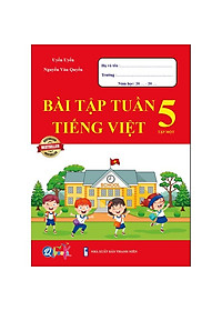 Sách - Combo Bài Tập Tuần và Đề Kiểm Tra Lớp 5 - Môn Toán và Tiếng Việt Học Kì 1 (4 cuốn)