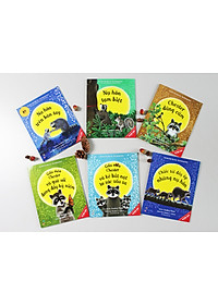 Combo NỤ HÔN TRÊN BÀN TAY. Bộ gấu mèo chester bộ 6c. Tái bản 2021.