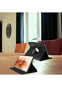 Case bao da chống sốc xoay 360 độ cho Galaxy Tab S8 Plus /  Tab S7 Plus / Tab S7 FE 12.4 inch hiệu HOTCASE (thiết kế siêu mỏng hỗ trợ Smartsleep, gập nhiều tư thế, tản nhiệt tốt) - hàng nhập khẩu