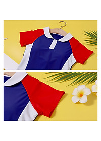 Đồ bơi bé gái lớn size đại, dáng váy dài tay quần sooc đùi rời, áo có sẵn đệm ngực an toàn kín đáo, đủ size đến 60kg | BT36