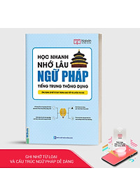 Combo Học Nhanh Nhớ Lâu 1500 Từ Vựng Tiếng Trung Thông Dụng + Học nhanh nhớ lâu ngữ pháp tiếng trung thông dụng nt