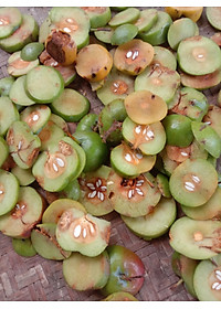 Đặc Sản Kon Tum - Trái Sơn Tra Táo Mèo Khô Hiệu Đặc Sản Và Dược Liệu Kon Tum (1Kg) - OCOP 3 Sao