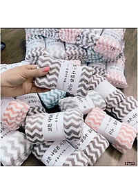 Khăn Mặt Lông Cừu Xuất Hàn Cao Cấp 30cm x 50cm - Mềm Mịn Thấm Nước Tốt - Hàng Loại 1