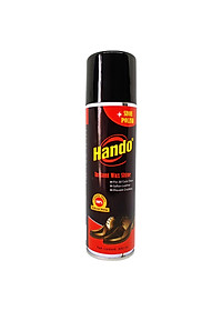 Xịt bóng bảo dưỡng giày dép túi ví da đa năng Hando 300ml cao cấp