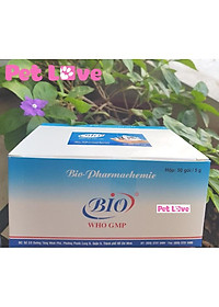 1 hộp (50 gói) men tiêu hóa Biotic cho chó mèo