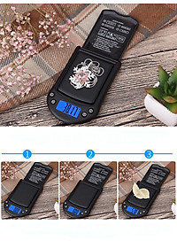 CÂN ĐIỆN TỬ TIỂU LY POCKET 200G/ 0.01G, CÓ ĐƠN VỊ CÂN VÀNG