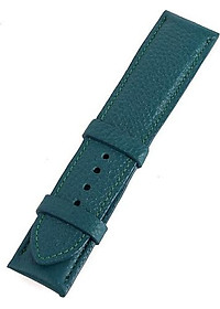 Dây đồng hồ nam nữ Huy Hoàng da bò size lớn màu xanh lá HT8131