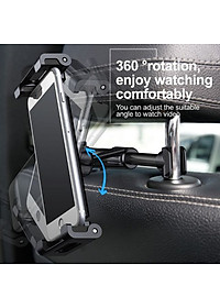 Giá đỡ kẹp điện thoại, ipad, máy tính bảng Baseus cài sau ghế ô tô SUHZ-01 - Hàng nhập khẩu