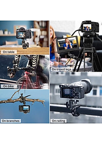  Ulanzi R094 / Ulanzi R096 - Kẹp Đa Năng Xoay 360°, Chịu Tải 1.5 Kg- Hàng chính hãng