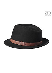 Mũ Phớt Nam Lông Cừu Úc, Nón Fedora Nam Vành Nhỏ Mr Mao Cao Cấp MP041