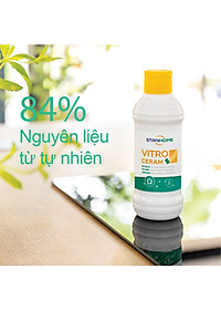Kem làm sạch bếp điện từ, bếp hồng ngoại chiết xuất từ tự nhiên Stanhome Vitro Ceram 250ml/chai