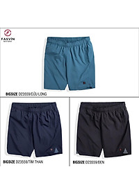 Quần đùi nam thể thao BIG SIZE  FASVIN Từ 80 Đến 120KG vải co giãn mềm mát D23559.HN
