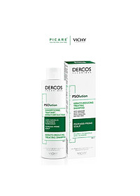 Dầu Gội Vichy Giảm Tình Trạng Bong Tróc Cho Da Đầu Gàu Và Ngứa Dercos PSOlution Keratoreducing Treatment Shampoo 200ml