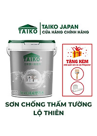 18 Kg Sơn Chống Thấm TAIKOMI KB3 - Chuyên Chống Thấm Tường Nhà / Hiệu Ứng Cánh Sen Kháng Nước