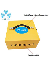 Máy hàn điện 80A - Vàng  ( Model : DX - 808 )  Chuyên dụng cho hàn nữ trang, điện tử, điện thoại, thiết bị khác.