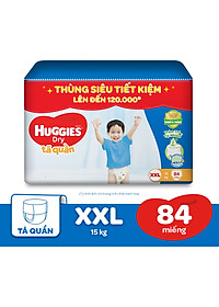 Tã quần Huggies Dry Tràm Trà Tự Nhiên MEGA JUMBO