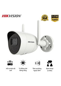 Camera Hikvision IP Wifi Ngoài Trời DS-2CV2021G2-IDW Đàm Thoại 2 Chiều - Hàng chính hãng