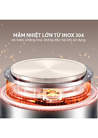 Ấm đun pha trà đa năng 1.6L Elmich KEE-9146, 8 chương trình đun nấu - Hàng chính hãng