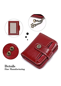 Ví nữ 100% da thật cao cấp phong cách mới