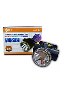 Đèn Pin Sạc Led Đội Đầu Comet CRT1613 2W Lithium 1800mAh Siêu Sáng, Ánh Sáng Trắng