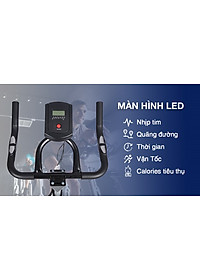 Xe đạp tập thể dục spining Airbike Sport - Hàng chính hãng