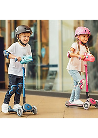 Bộ Bảo Hộ Globber Junior Xs - Xanh Da Trời