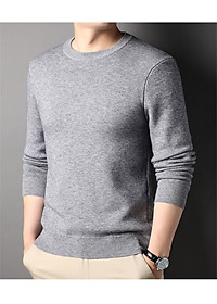 Áo len nam cổ tròn dệt kim công sở LNA20