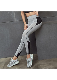 Quần tập gym, yoga cạp cao legging co dãn 4 chiều Sportslink Angle Link AD2606