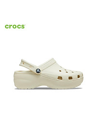 Giày lười nữ Crocs FW Classic Clog Platform W Bone – 206750-2Y2