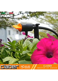 Đầu tưới nhỏ giọt đầu cuối 0-6 l/h (Bịch 10 cái)/ End-line Dripper Claber 91209
