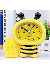 Đồng hồ báo thức hình con ong cho bé kiểu đồng hồ để bàn báo thức dễ thương
