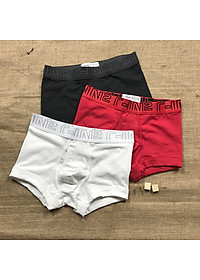 Quần lót nam boxer cao cấp thun cotton co giãn tốt, sịp đùi nam kiểu dáng hiện đại trẻ trung, lưng cạp to nam tính và co giãn thoải mái, màu trơn thanh lịch QLCIN1017