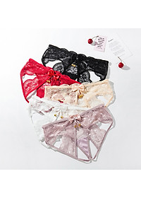 Quần lót lọt khe nữ xẻ mông gắn chuông