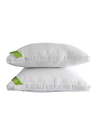 1 Gối Lông Vũ Microfiber Sài Gòn 47x67cm - tặng kèm túi xách sang trọng