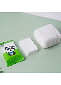 Khăn Nén Cotton Beyaki 20 Viên 24x40 cm - Vải Bông Dày Dặn Êm Mịn