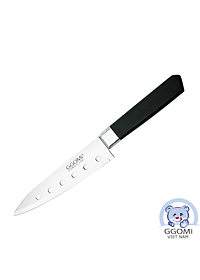 Hàng chính hãng: dao gọt hoa quả GGOMi Hàn Quốc GG355. Lưỡi dao có lỗ, chống dính thực phẩm khi cắt