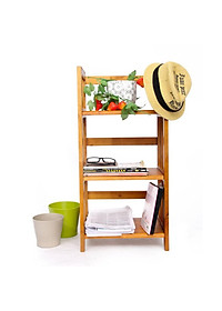 Kệ Sách 3 Tầng (Rộng 50cm) Gỗ Tự Nhiên 100%- TN