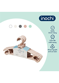 {Nhiều Sự Lựa Chọn} Lốc Móc Treo Quần Áo Đa Năng Hara Tùy Chọn Mẫu Phù Hợp Cho Các Loại Quần Áo : Áo Đầm , Áo Kiểu, Áo Mỏng , Quần Áo Người Lớn , Trẻ Em - Chính Hãng inochi ( Tặng khăn lau pakasa) Giao màu ngẫu nhiên