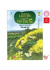 Sách - Truyện Tranh Khoa Học Về Các Loài Côn Trùng - Đom Đóm, Bọ Ngựa, Ve Sầu Và Sâu Bắp Cải - Đinh Tị Books